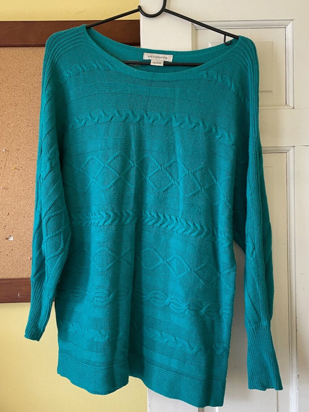Liz Claiborne Teal Sweater